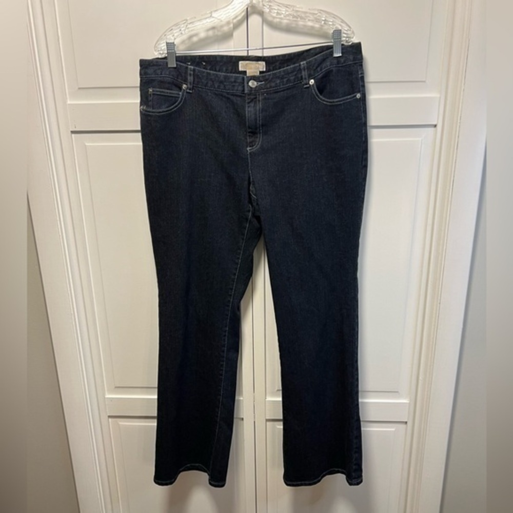 Michael Michael Kors Bootcut Jeans Size Women’s 16 Color Dark Blue